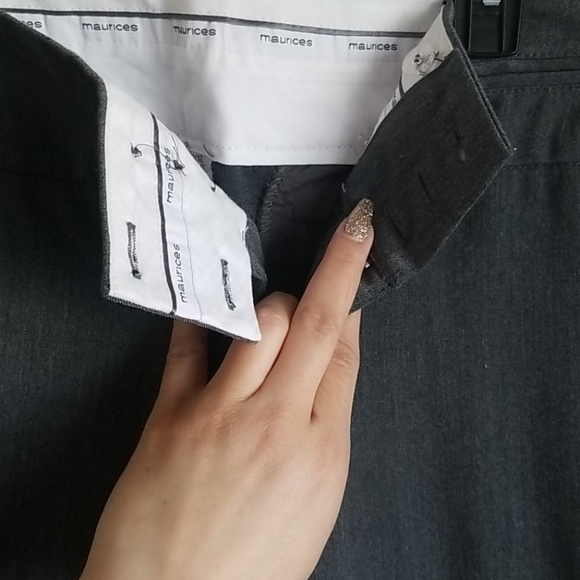Maurices gray dress pants - Picture 2 of 7